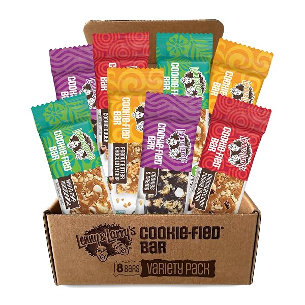 LENNY & LARRY’S COOKIE-FIED PROTEIN BAR VARIETY PACK...