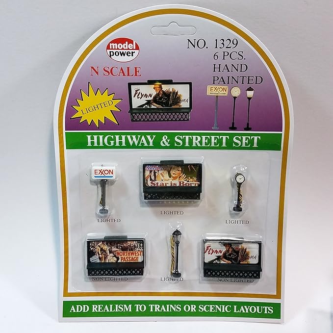 model power n scale buildings