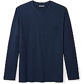 Amazon Essentials Men's Regular-Fit Crewneck T-Shirts, Long-Sleeve