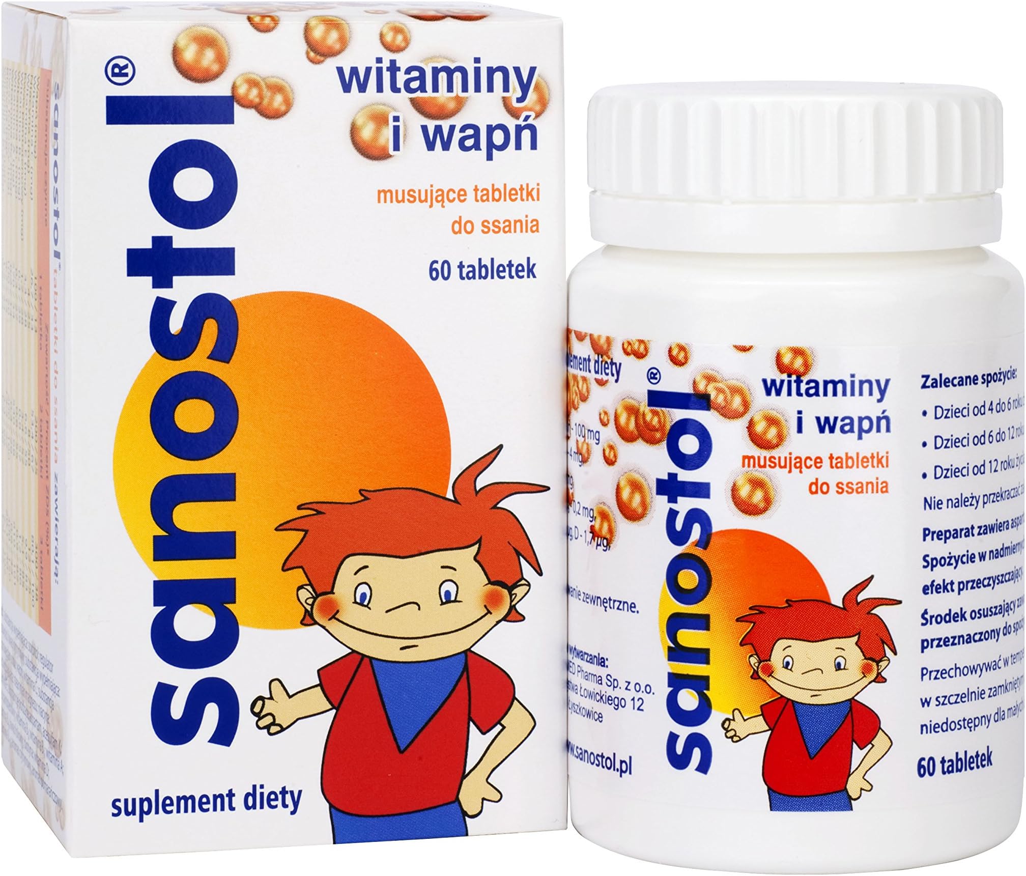 SANOSTOL - 60 lozenges