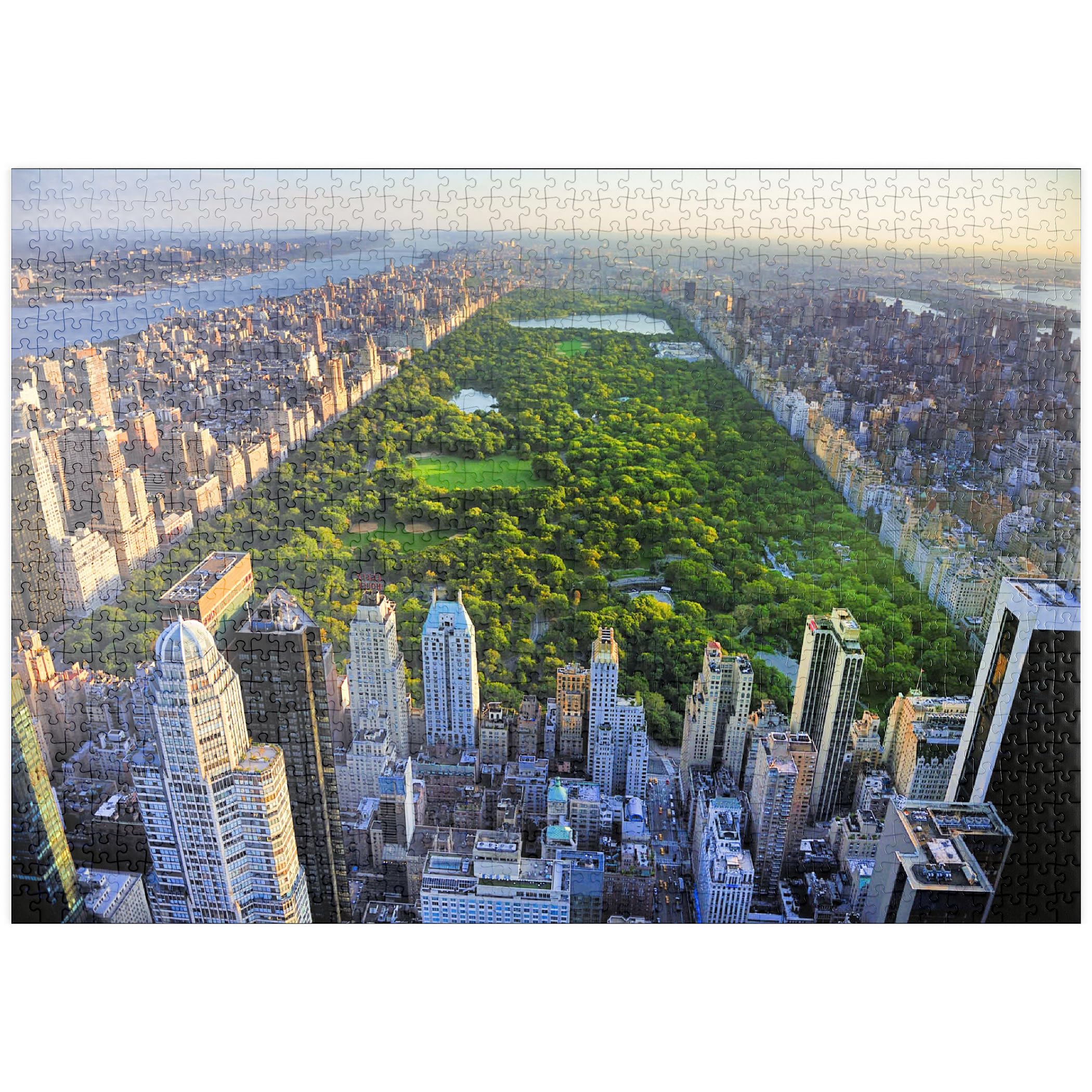 Aerial View Of Central Park, Manhattan, New York - Premium 1000 pieces Puzzle - MyPuzzle special collection from Puzzle Galaxy