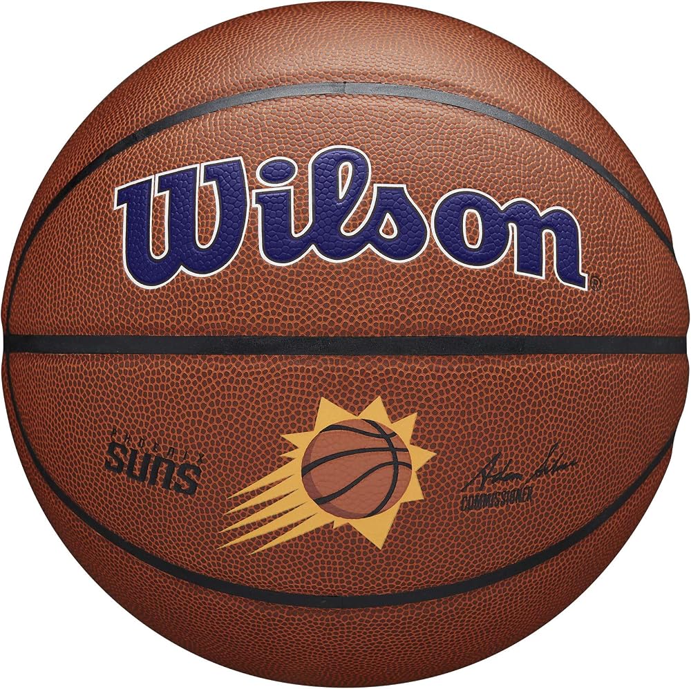 Wilson Team Alliance Phoenix Suns Size 7 Basketball Indoor Outdoor Leather