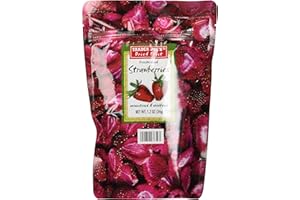 TJ'S Trader Joe's Freeze Dried Strawberries Unsweetened & Unsulfured 1.2oz