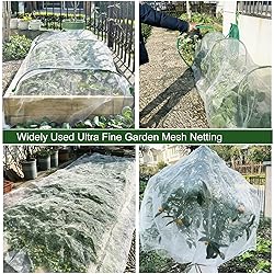 Garden Netting Ultra Fine 8x10Ft, Plant