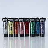 Moon Glitter Green Fine Face Body Glitter Gel 12ml Cosmetic Festival Face Paint view 3