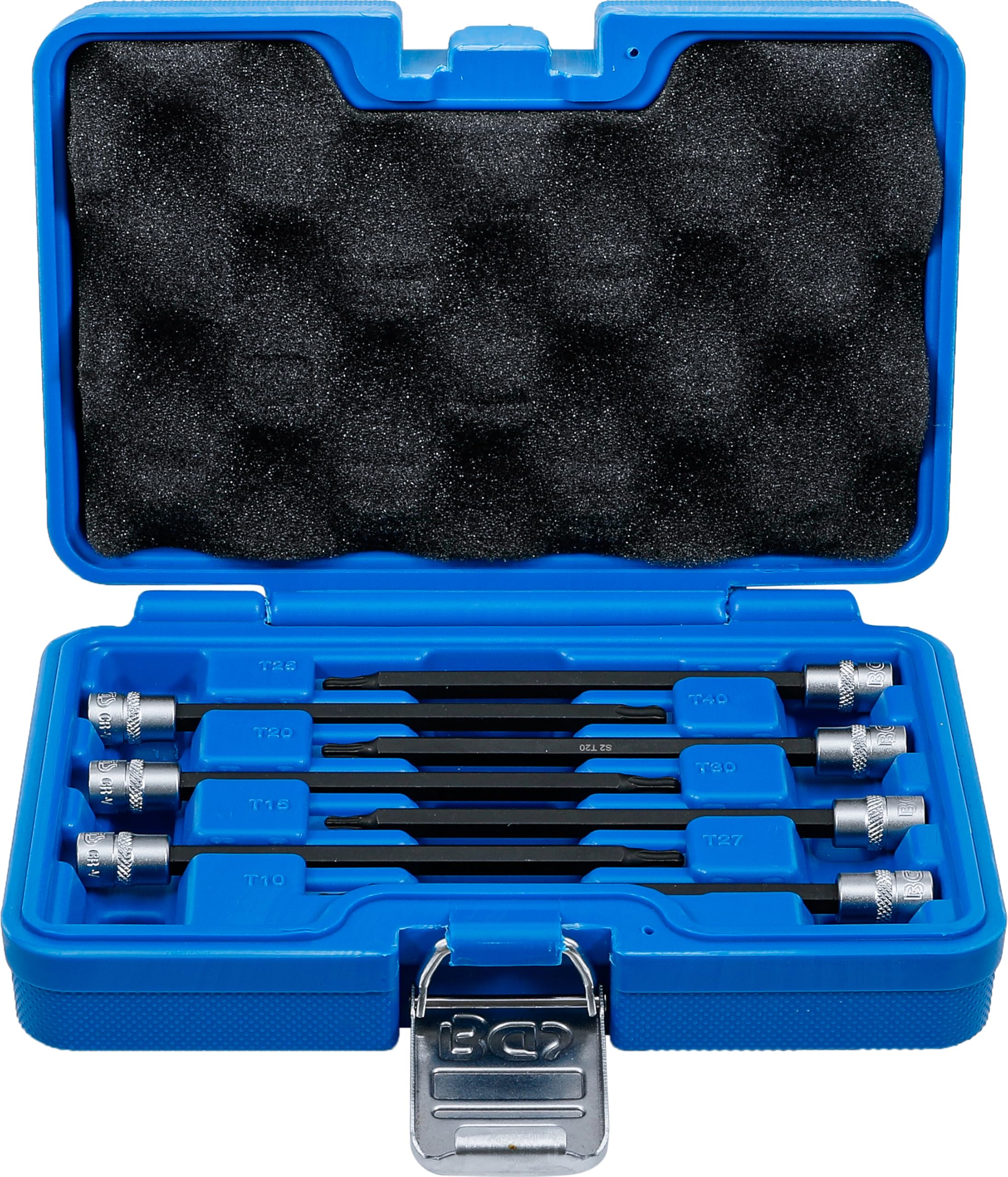 BGS 8618 | Bit Socket Set | 6.3 mm (1/4") Drive | T-Star (for Torx) T10 - T50 | 9 pcs.