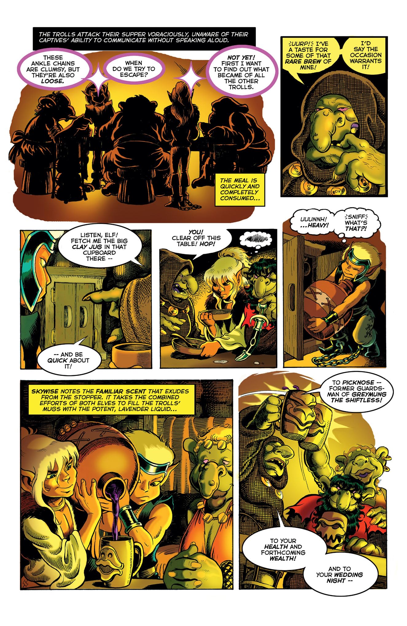 ElfQuest: The Original Quest: Book 2--Forbidden Grove ElfQuest: The Original Quest: Book 2--Forbidden Grove Hardcover Kindle