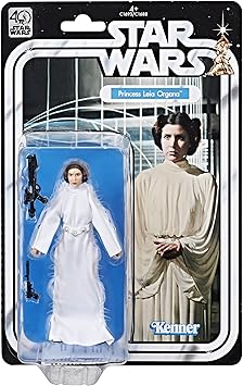 Star Wars - Figura de la Princesa Leia Organa del 40 Aniversario del Episodio IV (Hasbro C1693EU40): Amazon.es: Juguetes y juegos