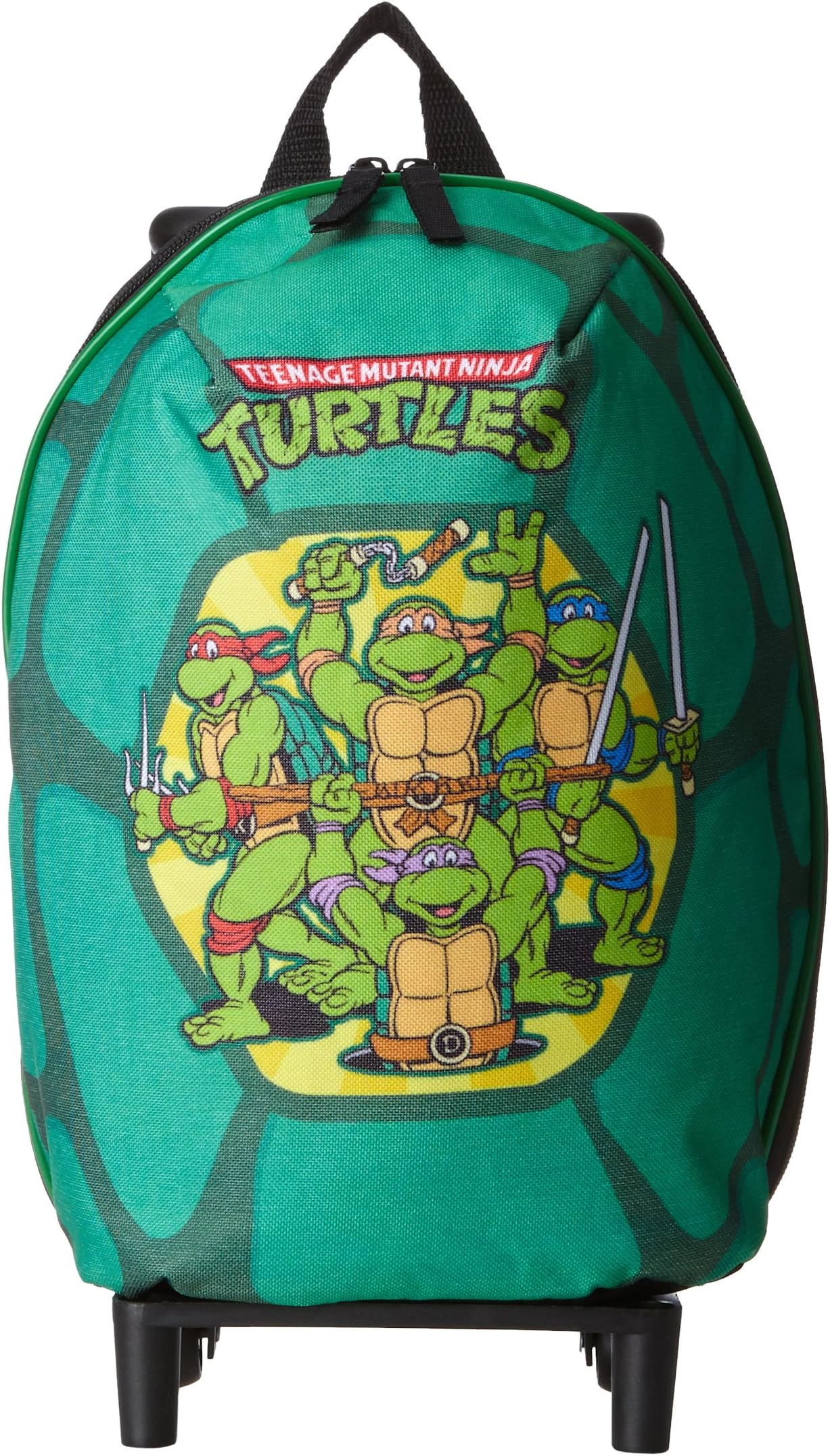 Nickelodeon Little Boys' Teenage Mutant Ninja Turtles Small Rolling Shell Backpack
