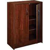 ClosetMaid 1307 Stackable 2-Door Organizer, Dark Cherry