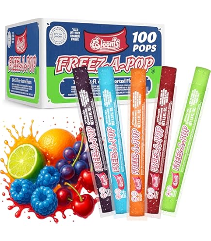 Amazon.com: Kisko Freeze Pops (Pack of 50) (Тwo Рack) : Grocery
