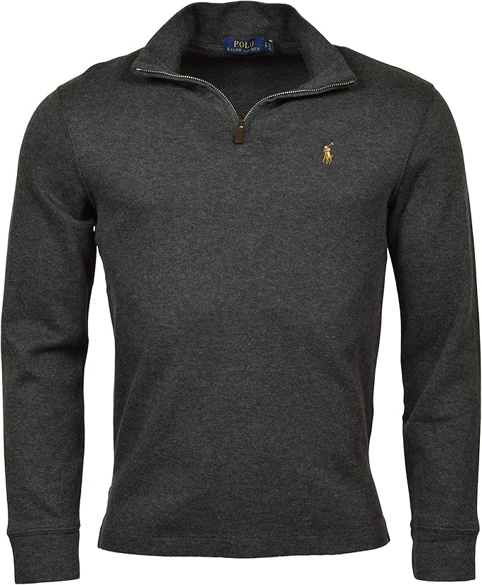 polo ralph lauren estate rib half zip