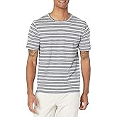 Vince Men's Variegated Stripe S/S Crew