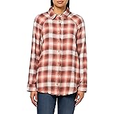 Lucky Brand Womens Tunic Plaid Flannel Shirt