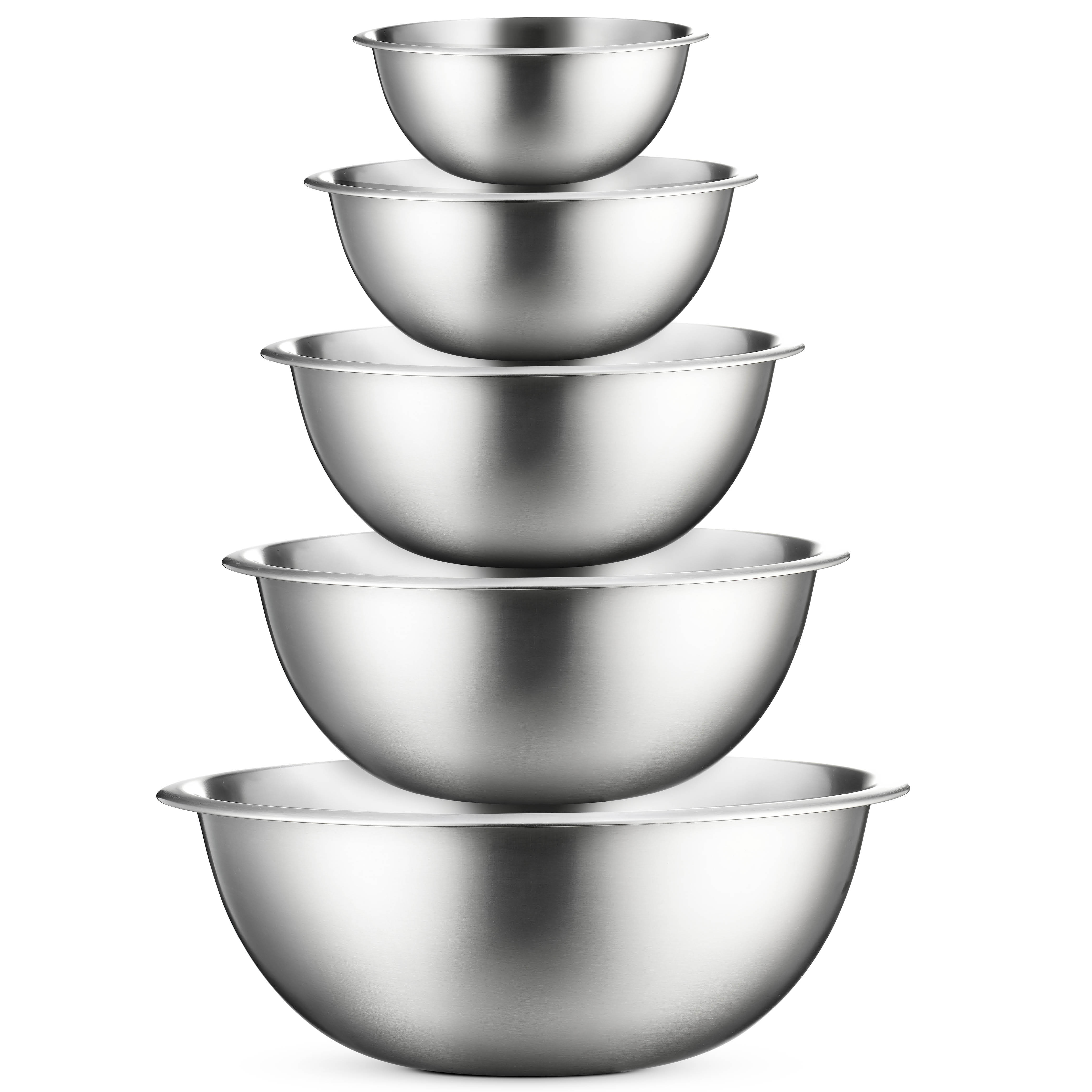 6 Premium+Stainless+Steel+Mixing+Brushed