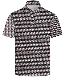 Anhlfyu Golf Polo Shirts for Men Moisture Wicking