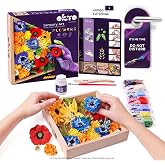 Okto DIY Wood &amp; Craft Flower Clay Kit, Flowers, Freedom