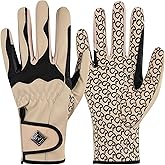GemRebel Horse Riding Gloves for Women, All Season Equestrian Gloves | Non-Slip Silicone Palm for Rein Control, Reinforced High-wear Areas, Breathable Comfort for Training &amp; Competition