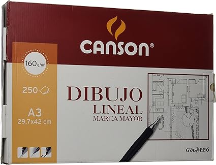 Caja A3, 250 Hojas, Guarro Marca Mayor 160g: Amazon.es: Oficina y papelería