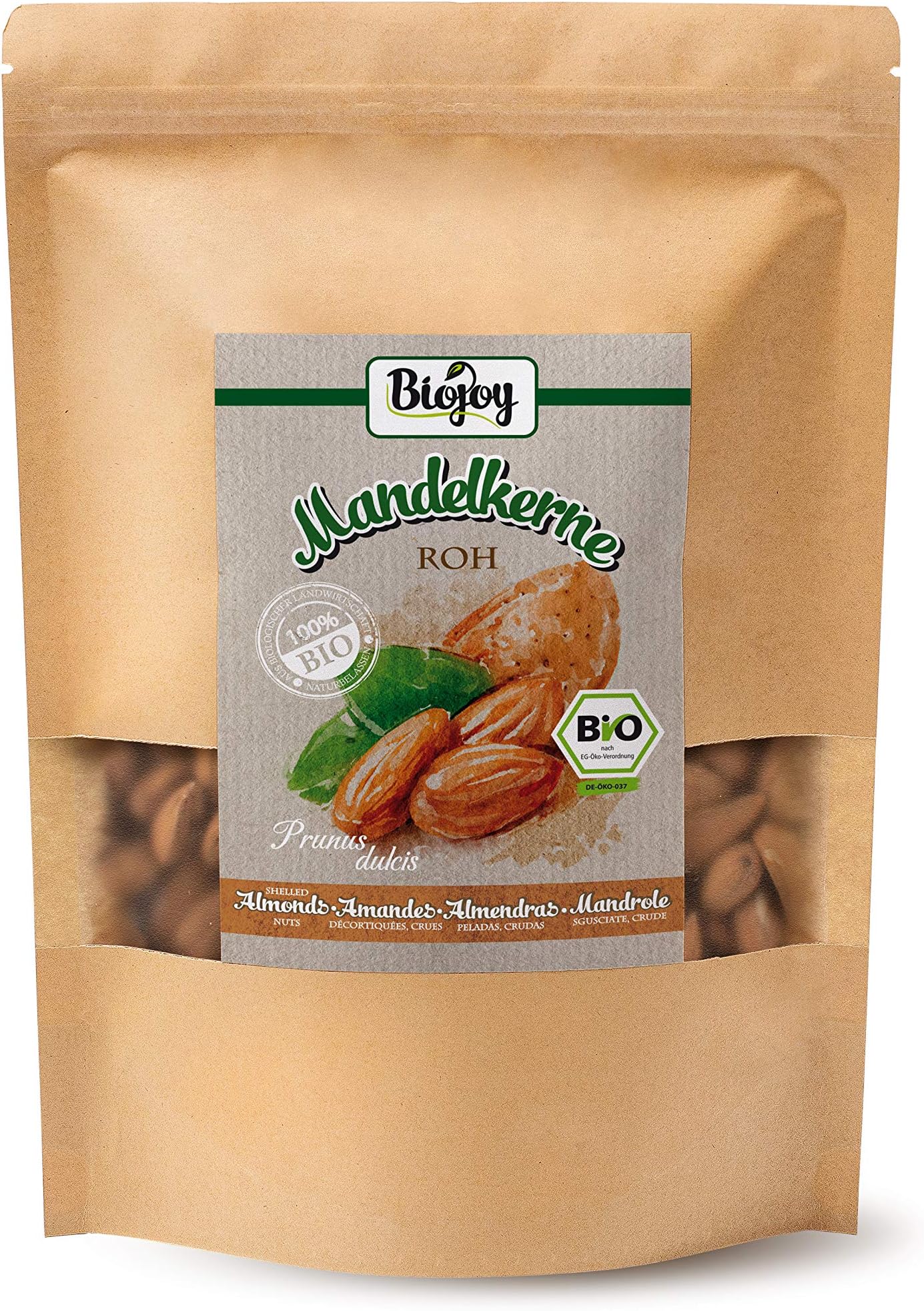 Biojoy Raw Organic Almonds