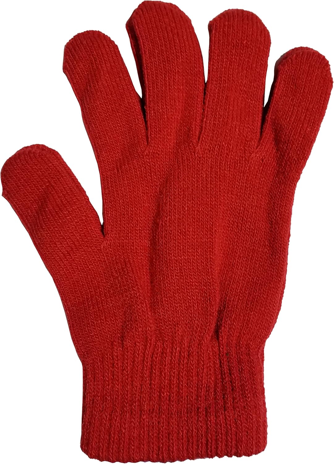 Winter Magic Gloves, 12 Pairs Unisex, Stretchy Warm Knit Bulk Pack One Size Mens Womens, Wholesale (12 Pairs Assorted Solids) at  Men’s Clothing store