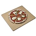 Honey-Can-Do KCH-09011 Pizza Stone, 14" x 16", natural clay