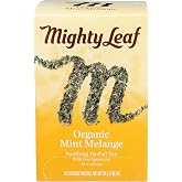 Mighty Leaf Tea Organic Mint Melange Hand-Stitched Tea Bags, 15 ct