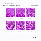 Hemway Purple Holographic Glitter Shaker 130g Chunky Resin Craft view 3