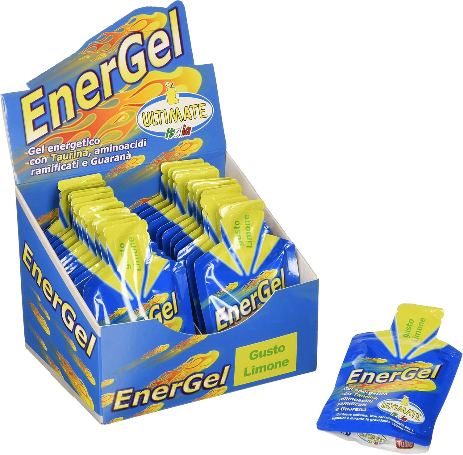 Energel Integratore Energetico Di Carboidrati Con Bcaa, Guaranà