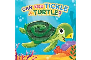 Little Hippo Books Can You Tickle a Turtle? - Children's Sensory Board Book with Touch and Feel Trails