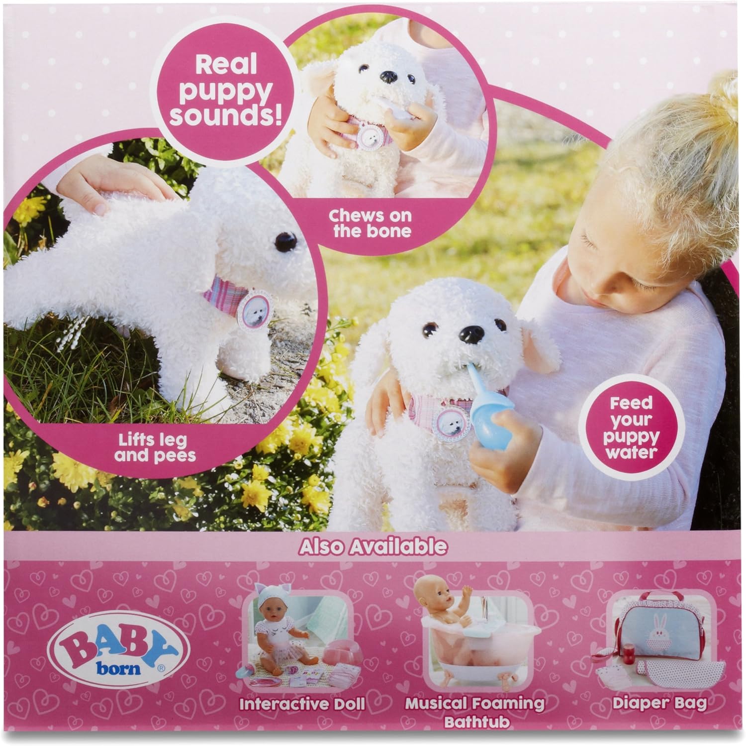 baby born puppy doodle toy