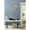 York Wallcoverings PSW1232RL Blue Urban Chalk Premium Peel and Stick Wallpaper