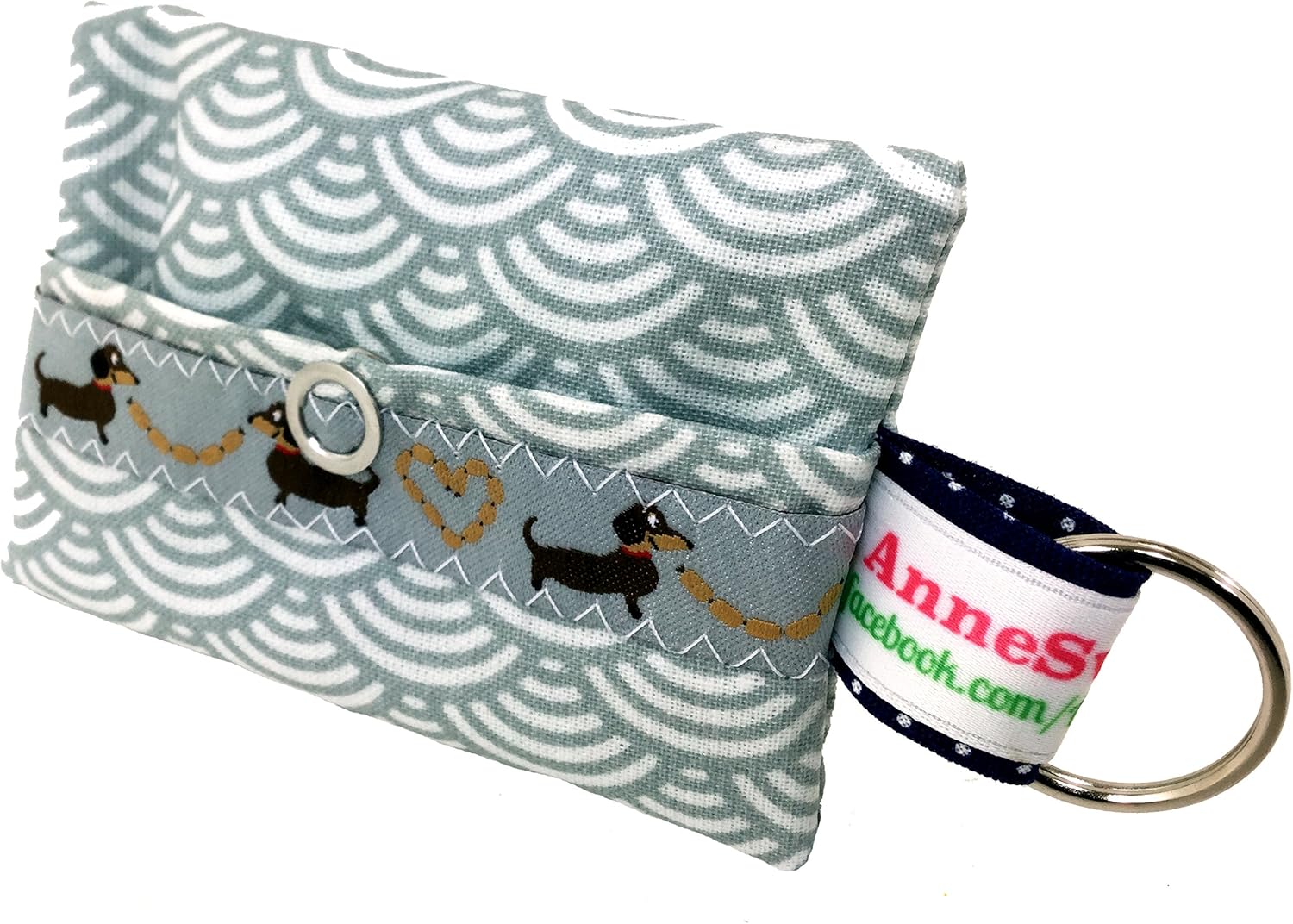 oilcloth dog walking bag