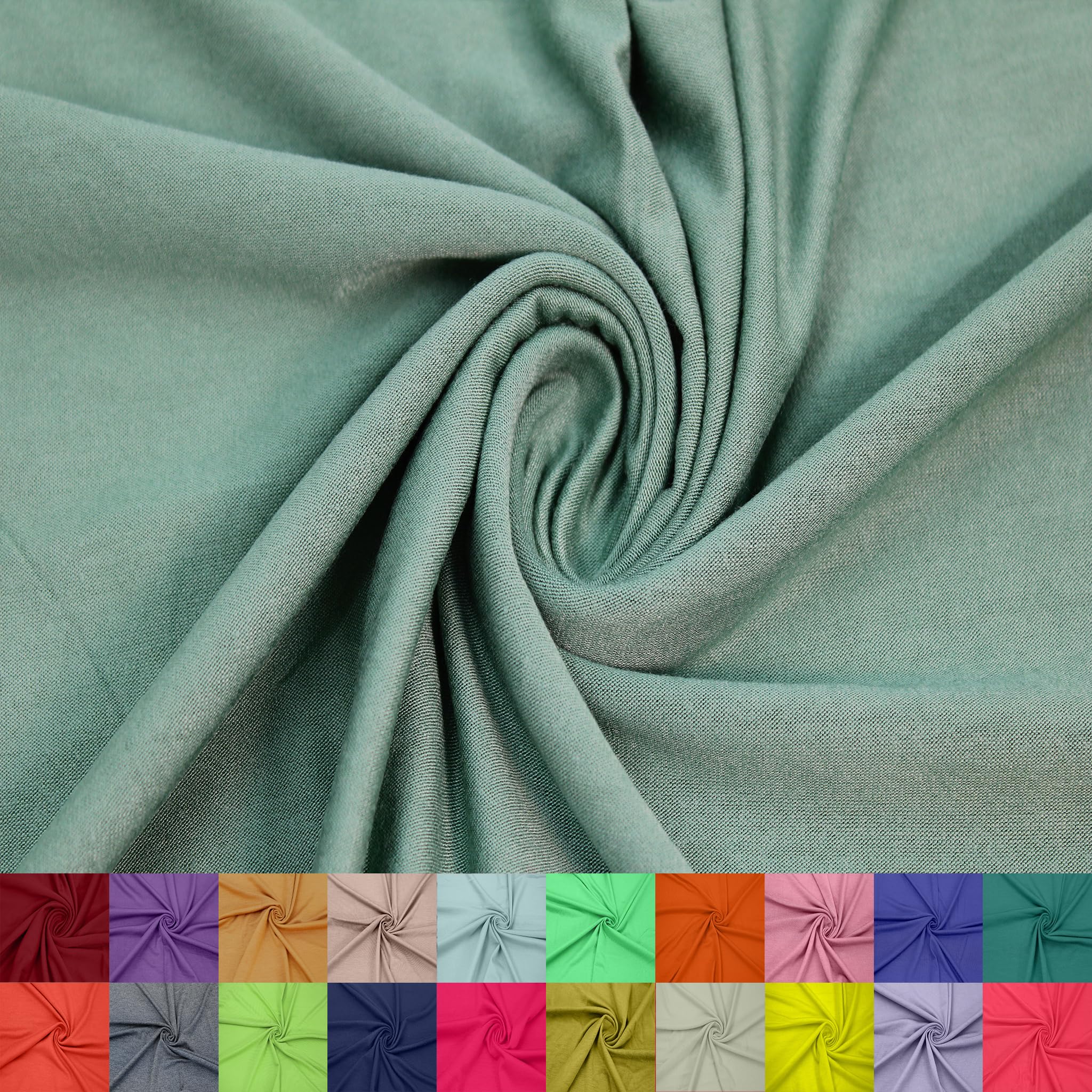 Stylish FABRIC 60" Wide Rayon Spandex Jersey Knit