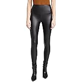Yummie Women's Faux Leather Shaping Legging with Side Zip