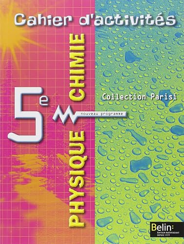 Download Physique chimie 5e : Cahier d'activités PDF