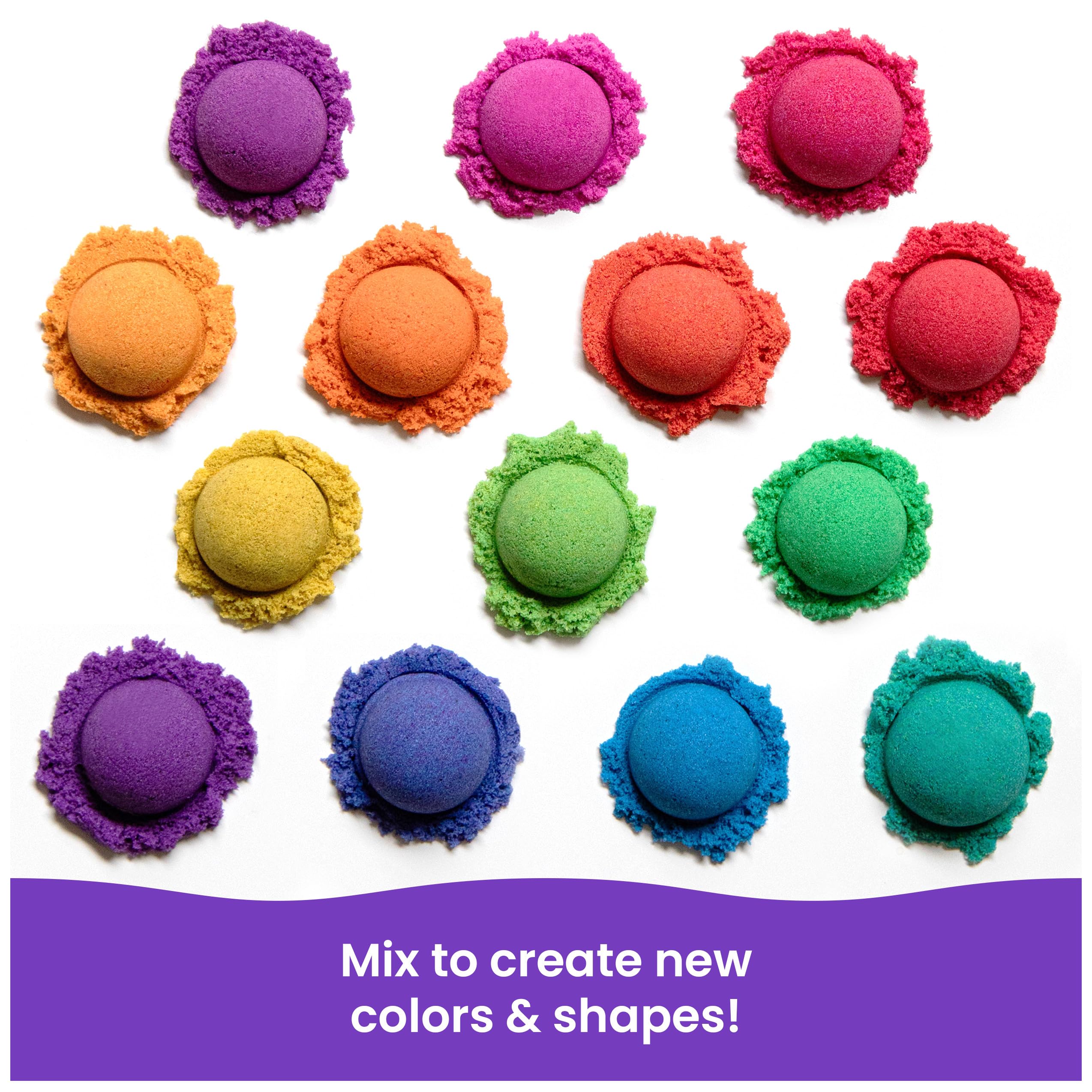 Kinetic Sand, 2lbs Pink Play Sand, Moldable Sensory Toys for Kids, Resealable Bag (Packaging May Vary), Holiday Gifts & Stocking Stuffers for Kids Ages 3 and up