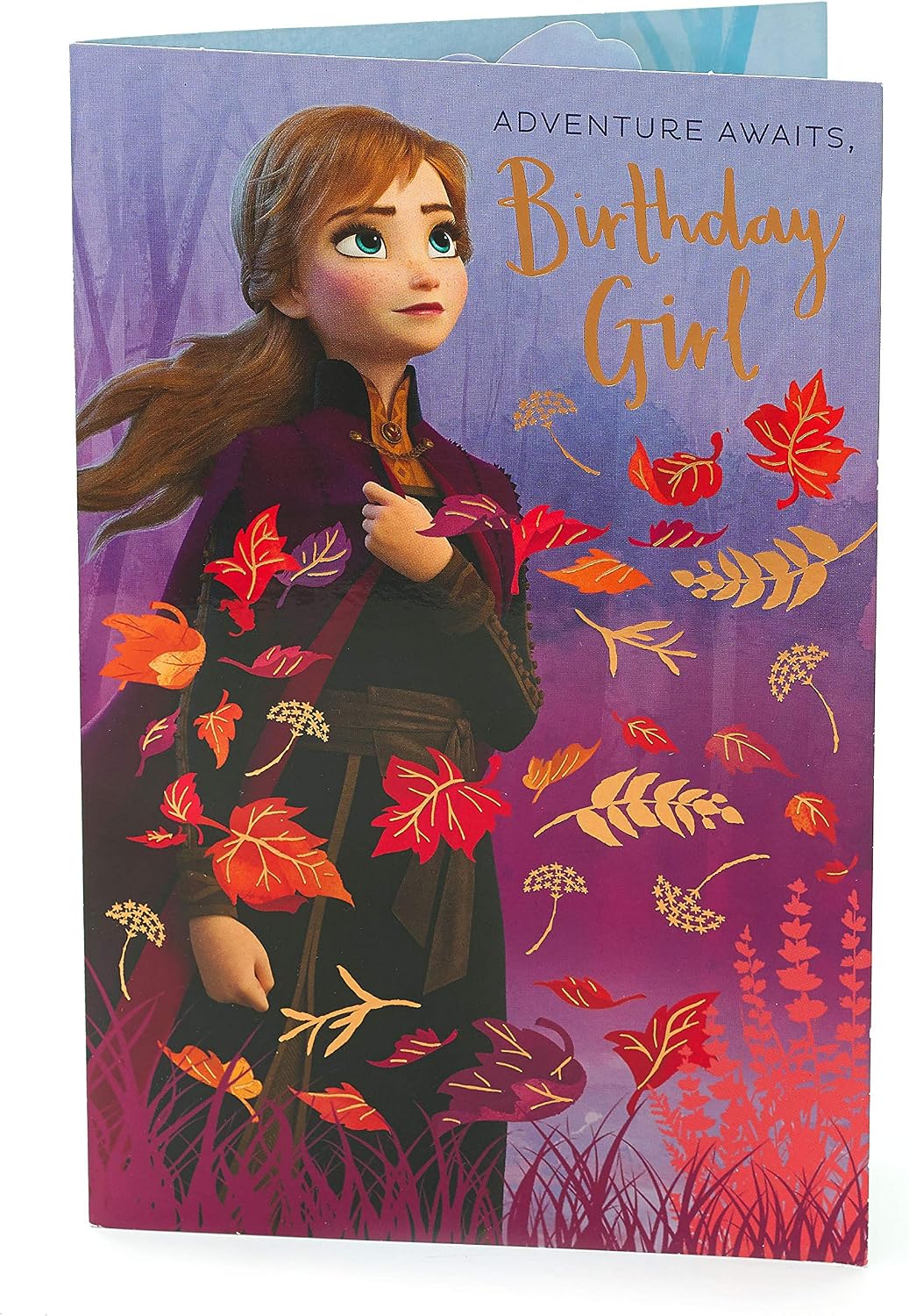 Pop Up Birthday Card, Frozen 2 Birthday Card for Girls Disney Princess Anna Birthday Card, 3D Girl's Birthday Card - Image 4