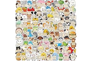 100Pcs Emotional Support Animal Stickers – Affirmation Sticker Pack for Adults Kids, Cute Inspirational Buddies Positive Quot