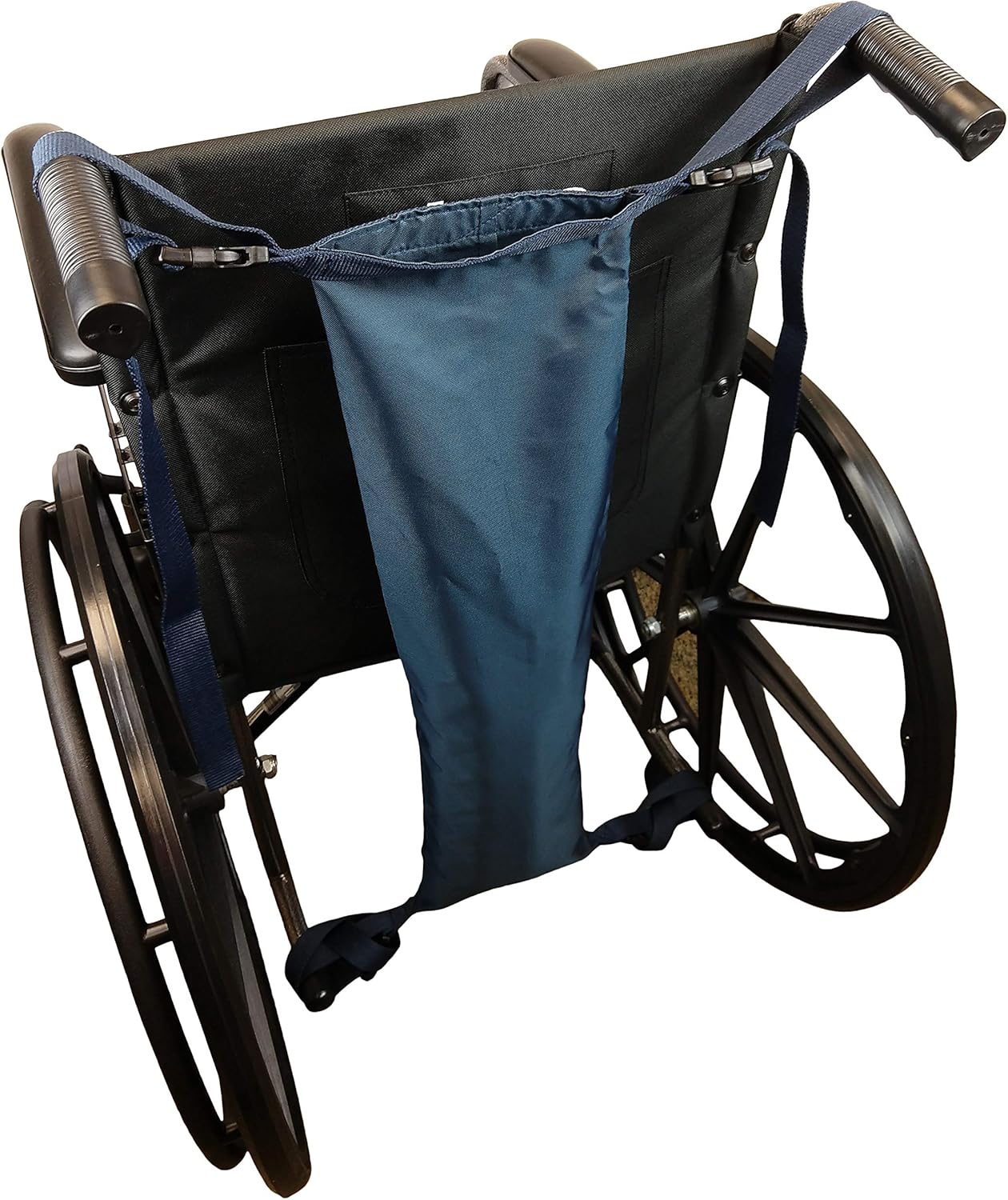Blue Jay An Elite Healthcare Brand Hold My Tank Oxygen Tank Bag for Fits Any Wheelchair| Easy-to-Adjust Quick Release Buckles with Extra Long Straps | Waterproof Nylon Mask | Respiratory Aids: Health & Personal Care