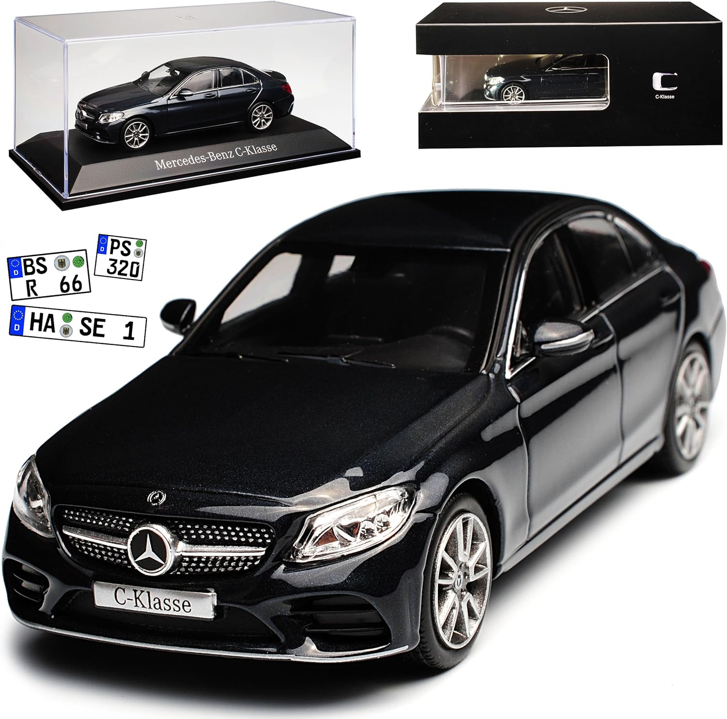 Modellauto Mercedes Benz Amg C63 Black Series Schwarz Auto Massstab 1 34 39 Auto Verkehrsmodelle Sonstige Verkehrsmodelle