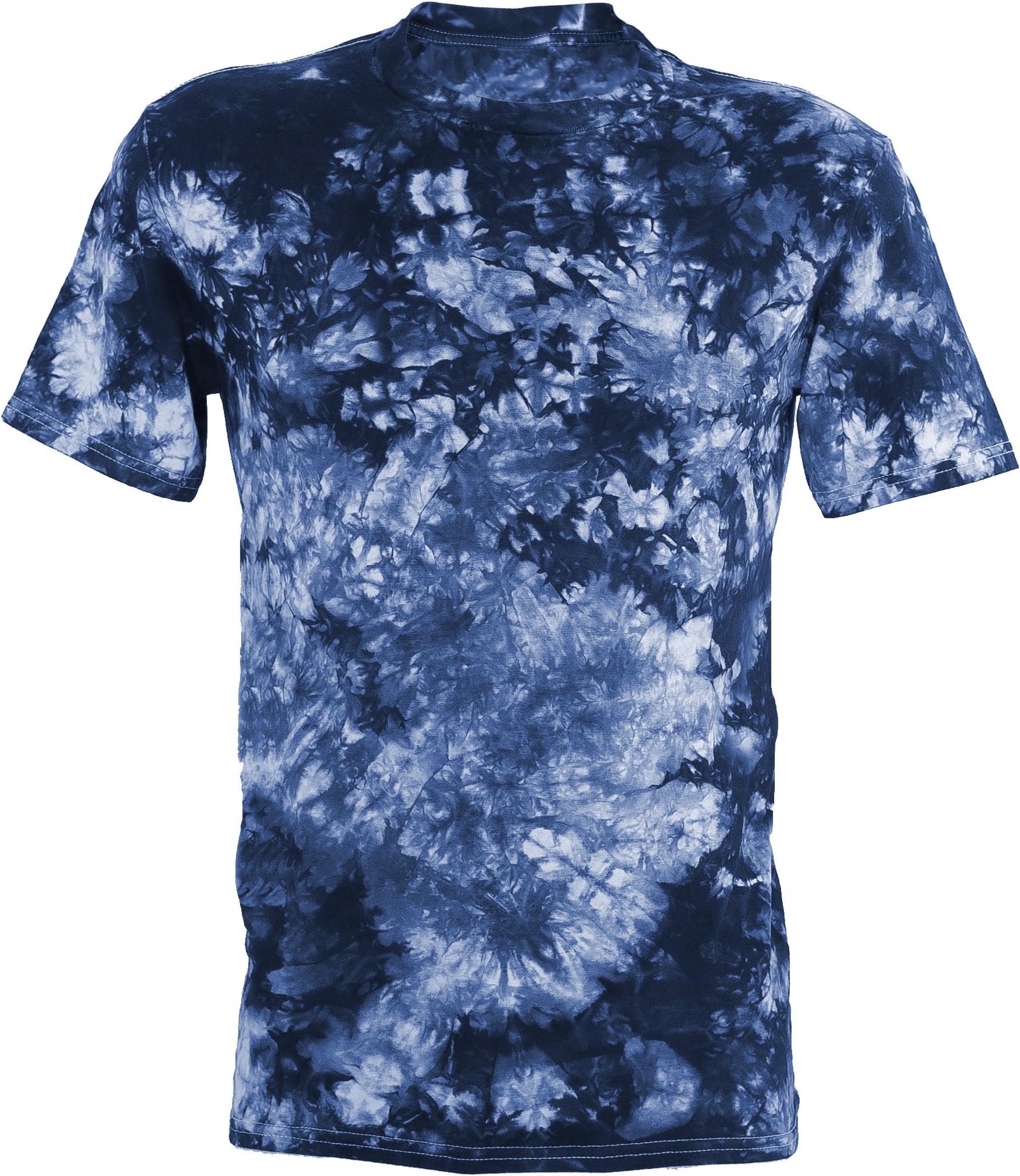 Chameleon Clothing Tie Dye Festival Blue Scrunch T-Shirt