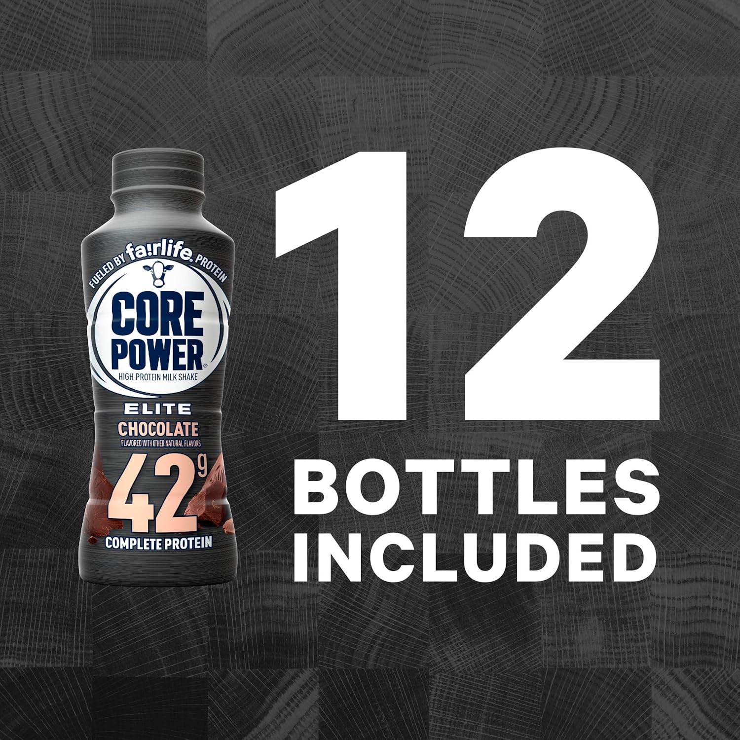Core Power Elite High Protein Shakes (42g), Chocolate, Ready to Drink for Workout Recovery, 14 fl oz Bottles (12 Pack) : Grocery & Gourmet Food