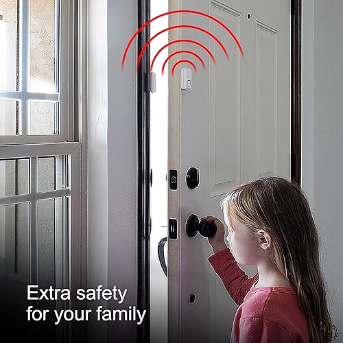 GE Personal Security Window and Door Alarm, Pack, DIY Protection, Burglar  Alert, Wireless Chime/Alarm, Easy