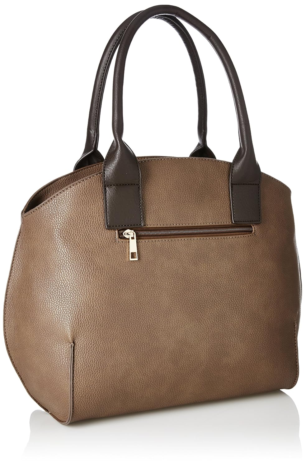 caprese kylie women's satchel (tan)