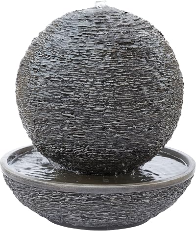 Easy Fountain Mysterious Moon Outdoor Water Feature, Mains Powered
