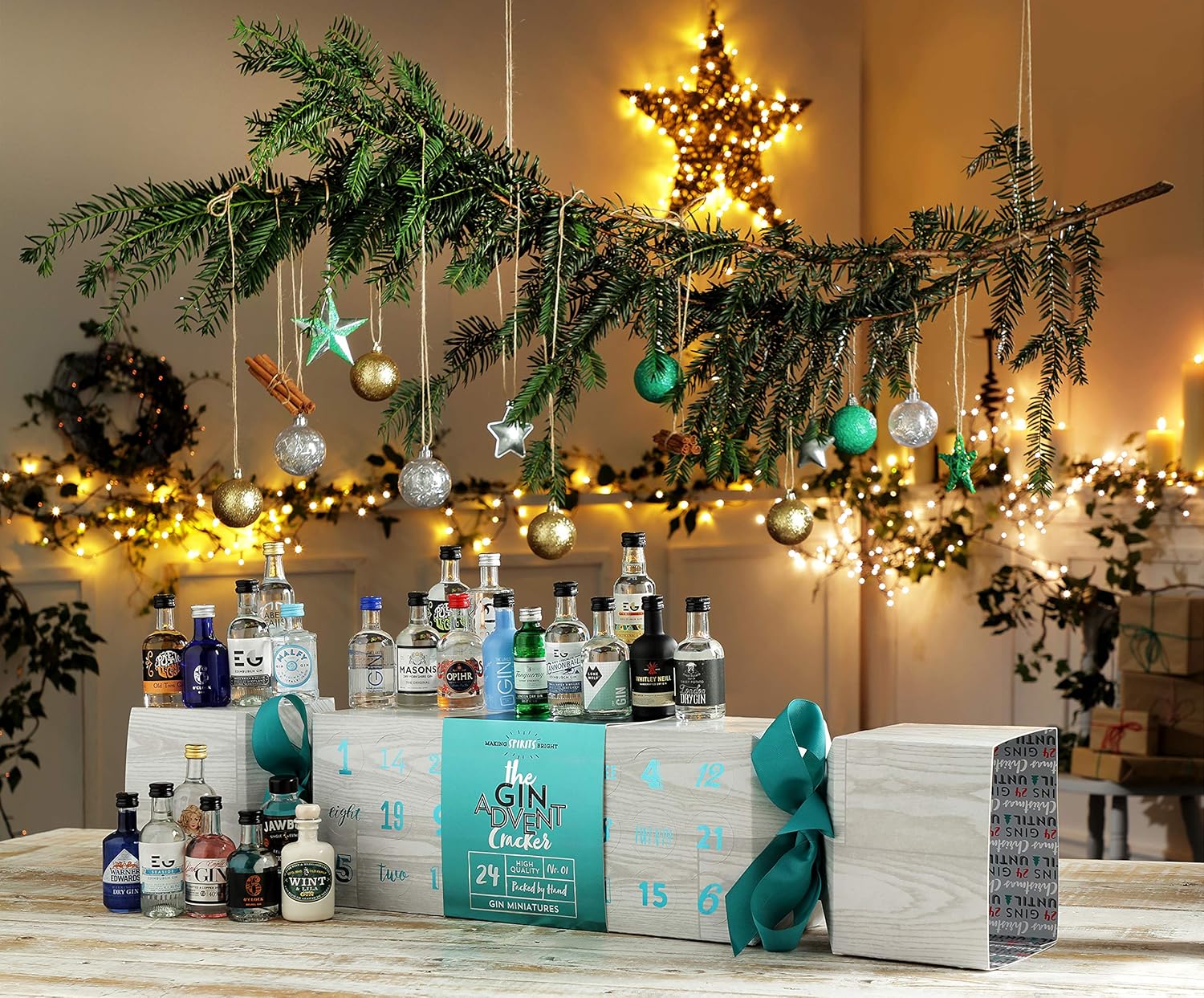 Gin Advent Calendar Cracker Amazon co uk Beer Wine Spirits