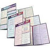 Algebra Grade Booster Series: 3 QuickStudy Laminated Reference Guides