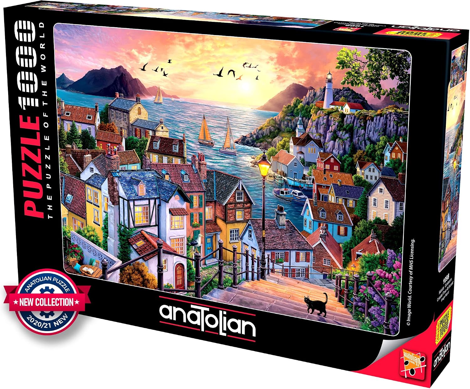  Puzzle Anatolian Coastal 1098 Puzzle Jigsaw Piece 1000