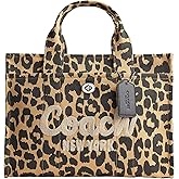 Coach Cargo Tote Bag with Bow Print